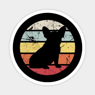 French Bulldog Retro Vintage Magnet